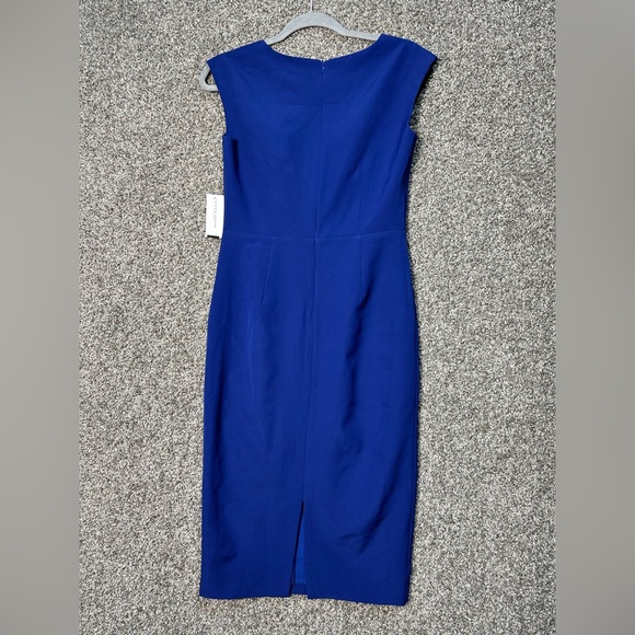 NWT ALEXIA ADMOR Corset Midi Sheath Dress Size 4 - Picture 6 of 7